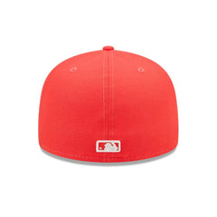 Chicago White Sox Lava Highlighter Logo 59FIFTY Fitted Hat - Red | New Era