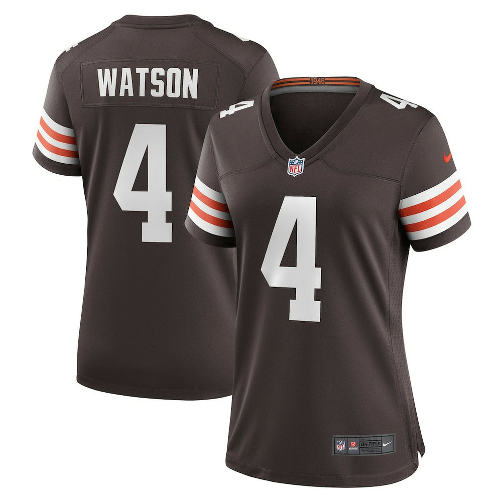 NFL Cleveland Browns Deshaun Watson Women's Player Jersey
