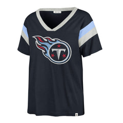 NFL Tennessee Titans '47 Women's Phoenix V-Neck T-Shirt
