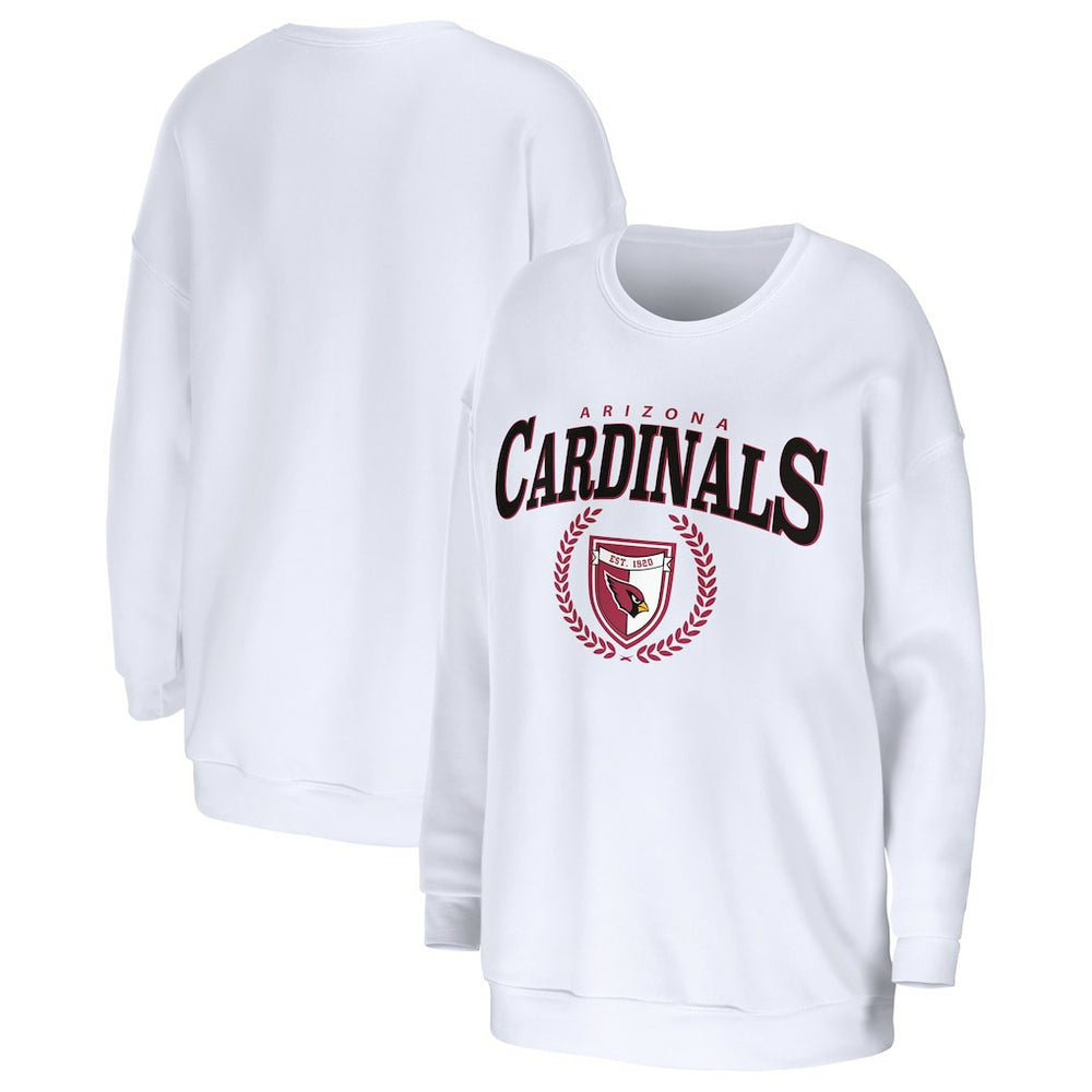 NFL Arizona Cardinals WEAR by Erin Andrews Women's Oversized Pullover Sweatshirt