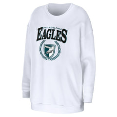 NFL Philadelphia Eagles WEAR by Erin Andrews Women's Oversized Pullover Sweatshirt