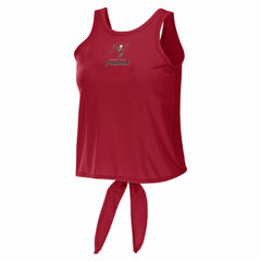 NFL Tampa Bay Buccaneers WEAR by Erin Andrews Women's Open Back Twist Tie Tank Top