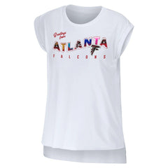 NFL Atlanta Falcons WEAR by Erin Andrews Women's Greetings From Muscle T-Shirt