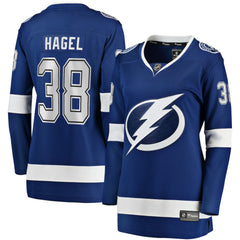 Brandon Hagel Tampa Bay Lightning Fanatics Women's Home Breakaway Player Jersey