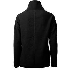 Baltimore Orioles Cutter & Buck Women's Cascade Eco Sherpa Fleece Quarter-Zip Pullover Jacket - Black
