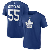 Mark Giordano Toronto Maple Leafs Fanatics Authentic Stack Name & Number T-Shirt