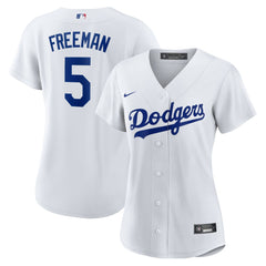 Freddie Freeman Los Angeles Dodgers Women's Replica Player Jersey - White | Nike