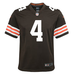 NFL Cleveland Browns Deshaun Watson Youth Game Jersey