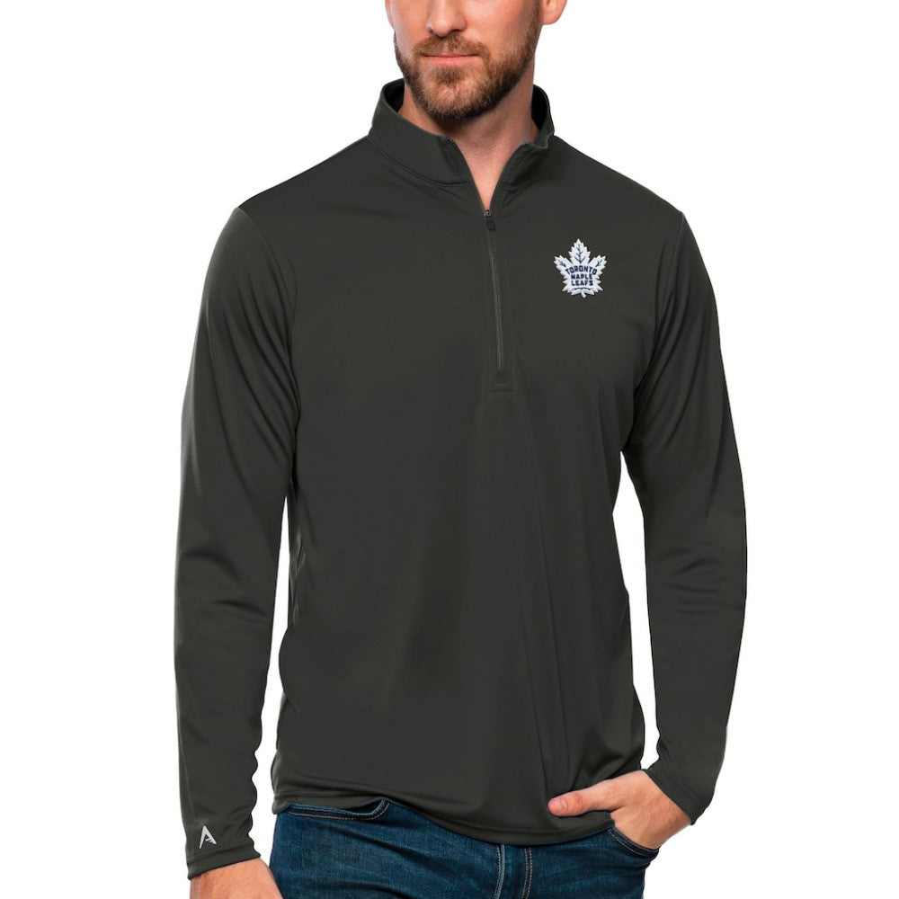Toronto Maple Leafs Antigua Tribute Quarter-Zip Pullover Top