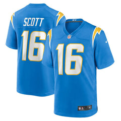 NFL Los Angeles Chargers JK Scott Game Jersey