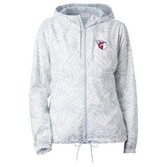 Cleveland Guardians Women's Flash Forward Full-Zip Windbreaker Jacket - Gray | Columbia
