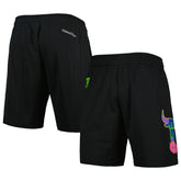 Chicago Bulls Hardwood Classics Color Bomb Energy Shorts - Black | Mitchell & Ness cheap
