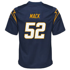 NFL Los Angeles Chargers Khalil Mack Youth Game Jersey
