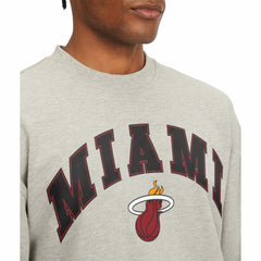 Miami Heat Tommy Jeans James Patch Pullover Sweatshirt - Gray online