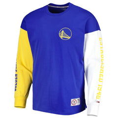 Golden State Warriors Tommy Jeans Richie Color Block Long Sleeve T-Shirt sale - Royal outlet