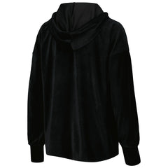 New York Knicks Touch Women's End Line Velour Pullover Hoodie - Black online