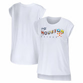 Houston Astros WEAR by Erin Andrews Women's Greetings From T-Shirt - White