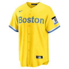 David Ortiz Boston Red Sox Retired Player City Connect Replica Jersey - Gold | Nike