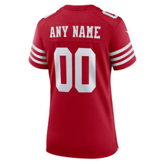 NFL San Francisco 49ers Women's Game Custom Jersey