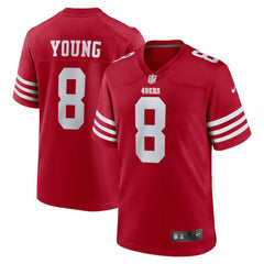 NFL San Francisco 49ers Steve Young Retired Player Game Jersey