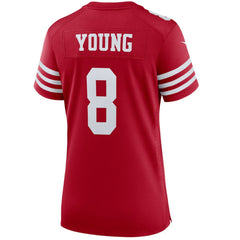 NFL San Francisco 49ers Steve Young Women's Retired Player Game Jersey