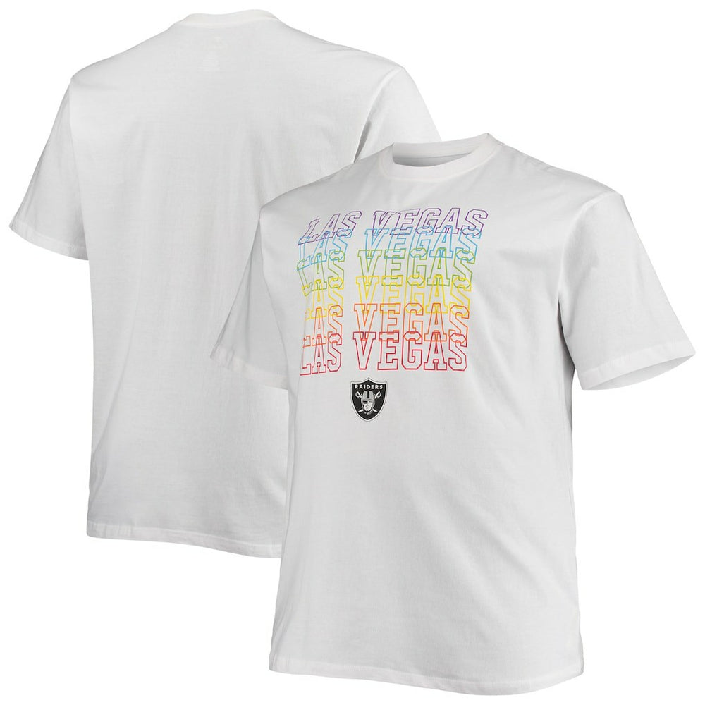 NFL Las Vegas Raiders Big & Tall City Pride T-Shirt