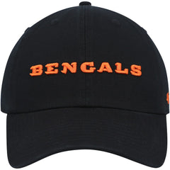 NFL Cincinnati Bengals '47 Clean Up Script Adjustable Hat