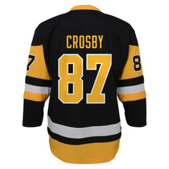 Sidney Crosby Pittsburgh Penguins Youth Captain Patch Home Replica Player Jersey
