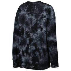 NFL New Orleans Saints MSX by Michael Strahan Women's Bailey Tie-Dye Tri-Blend Pullover Sweatshirt