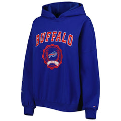 NFL Buffalo Bills Tommy Hilfiger Women's Becca Drop Shoulder Pullover Hoodie