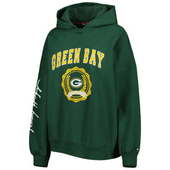 NFL Green Bay Packers Tommy Hilfiger Women's Becca Drop Shoulder Pullover Hoodie