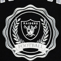 NFL Las Vegas Raiders Tommy Hilfiger Women's Becca Drop Shoulder Pullover Hoodie
