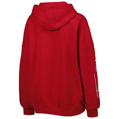 NFL Tampa Bay Buccaneers Tommy Hilfiger Women's Becca Drop Shoulder Pullover Hoodie