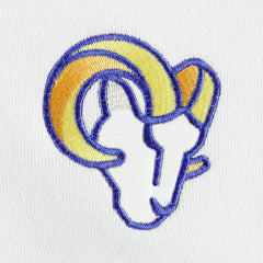 NFL Los Angeles Rams DKNY Sport Women's Bobbi Color Blocked Pullover Hoodie