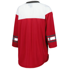 NFL Tampa Bay Buccaneers G-III 4Her by Carl Banks Women's Double Team 3/4-Sleeve Lace-Up T-Shirt