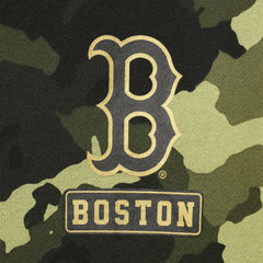 Boston Red Sox Women's 2022 MLB Armed Forces Day Camo Full-Zip Hoodie - Green | New Era