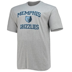 Memphis Grizzlies Big & Tall Heart & Soul T-Shirt - Heathered Gray on sale