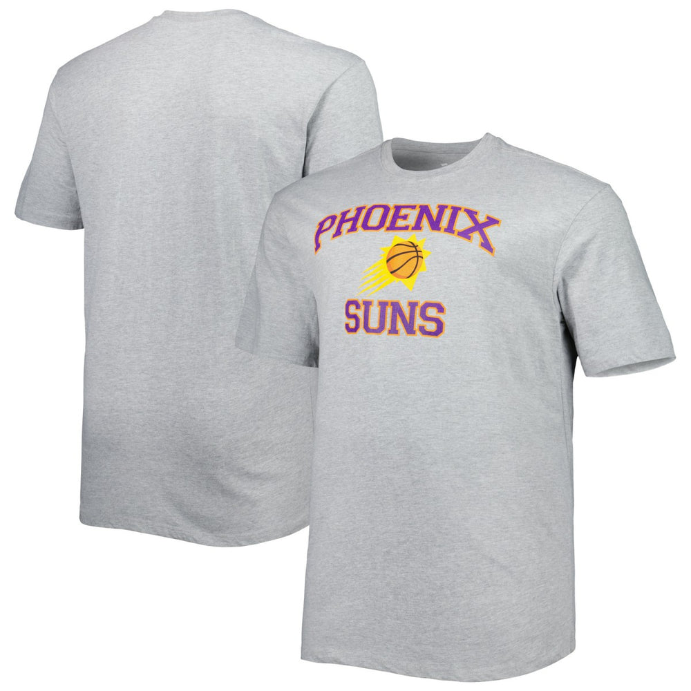 Phoenix Suns Big & Tall Heart & Soul T-Shirt - Heathered Gray cheap