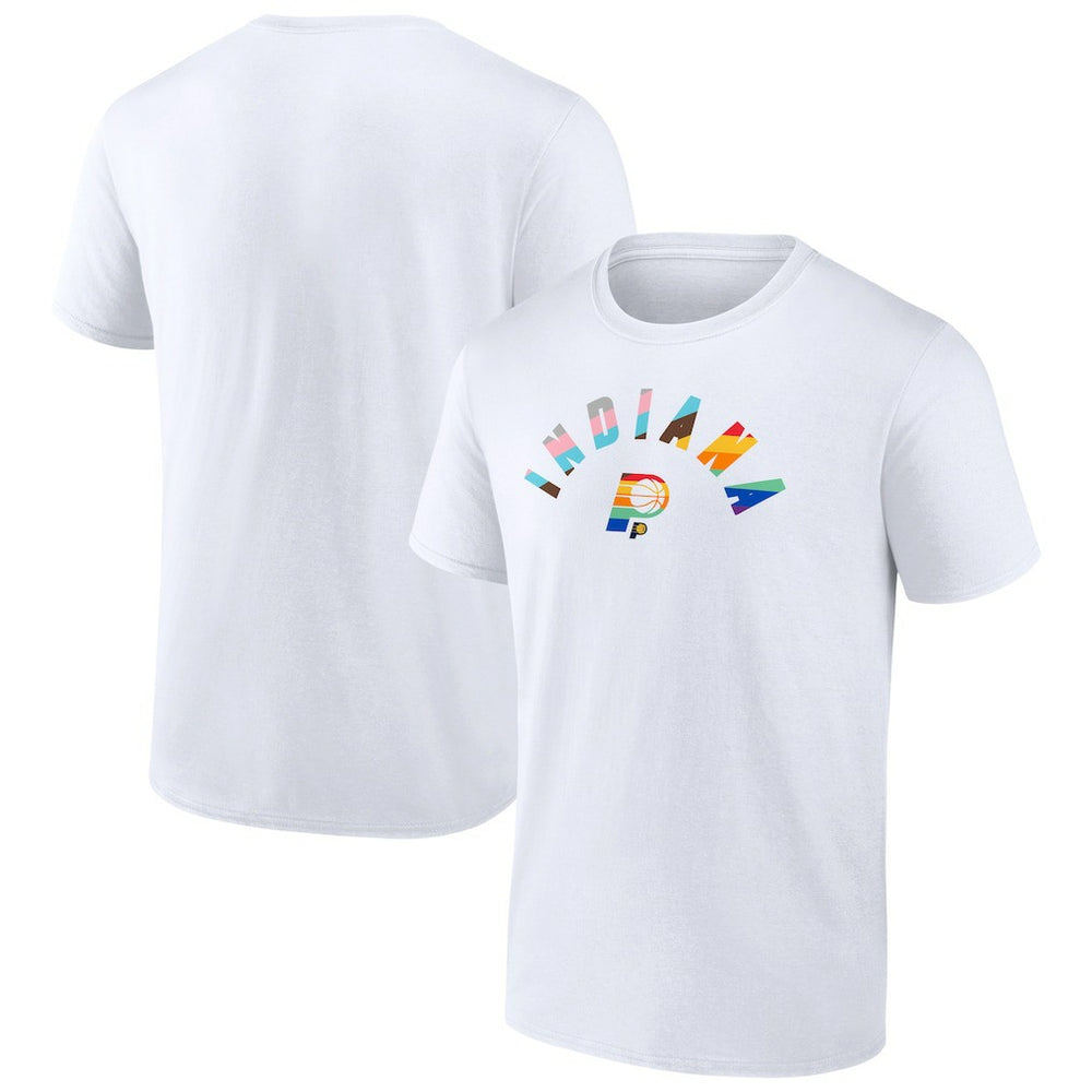 Indiana Pacers Pride T-Shirt - White sale