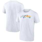 San Antonio Spurs Pride T-Shirt - White sale