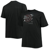 Atlanta Hawks Big & Tall Pop T-Shirt - Black discount
