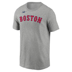 David Ortiz Boston Red Sox Name & Number T-Shirt - Heather Gray | Nike