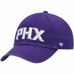 Phoenix Suns '47 Clean Up Wordmark Adjustable Hat - Purple | 47 brand sale