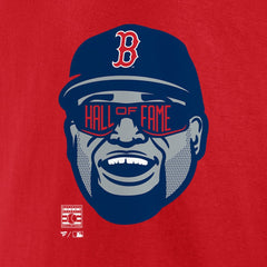 David Ortiz Boston Red Sox Hall of Fame T-Shirt - Red