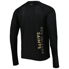 NFL New Orleans Saints MSX by Michael Strahan Interval Long Sleeve Raglan T-Shirt