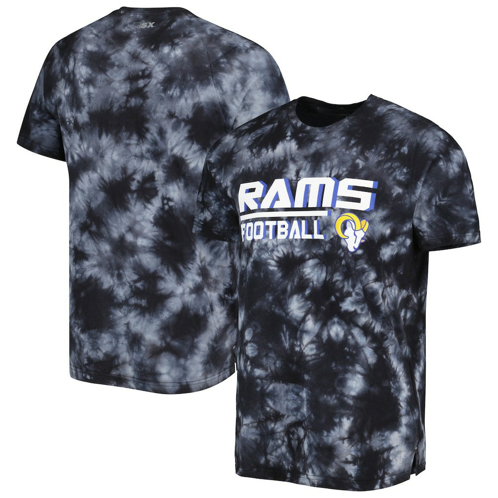 NFL Los Angeles Rams MSX by Michael Strahan Recovery Tie-Dye T-Shirt