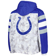 NFL Indianapolis Colts Starter Thursday Night Gridiron Raglan Half-Zip Hooded Jacket
