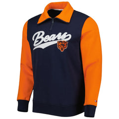 NFL Chicago Bears Tommy Hilfiger Aiden Quarter-Zip Sweatshirt