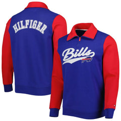 NFL Buffalo Bills Tommy Hilfiger Aiden Quarter-Zip Sweatshirt
