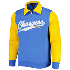 NFL Los Angeles Chargers Tommy Hilfiger Aiden Quarter-Zip Sweatshirt